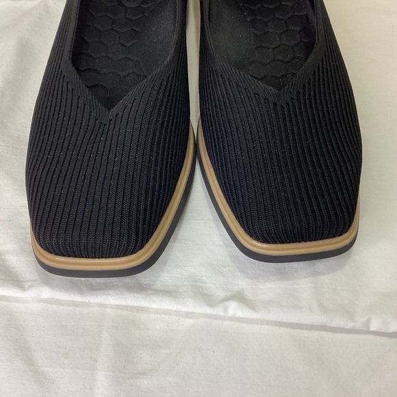 NEW VIVAIA Black Women's Flats with Tan Trim SZ 9.5 / 39.5 $155 - Picture 10 of 11